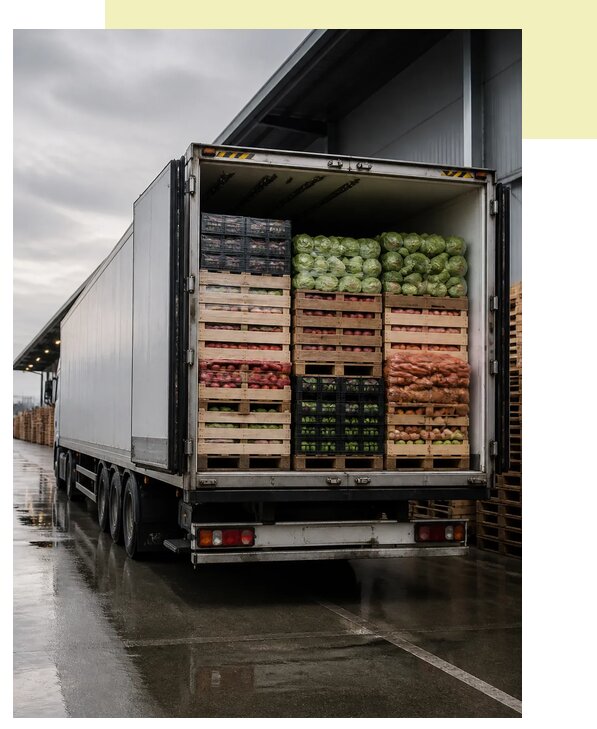 Перевозка плодоовощной продукции в Барабинск по цене от 5079 р. | Агросервис-Ббн