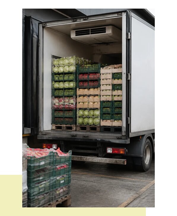 Перевозка плодоовощной продукции оптом напрямую в Барабинск